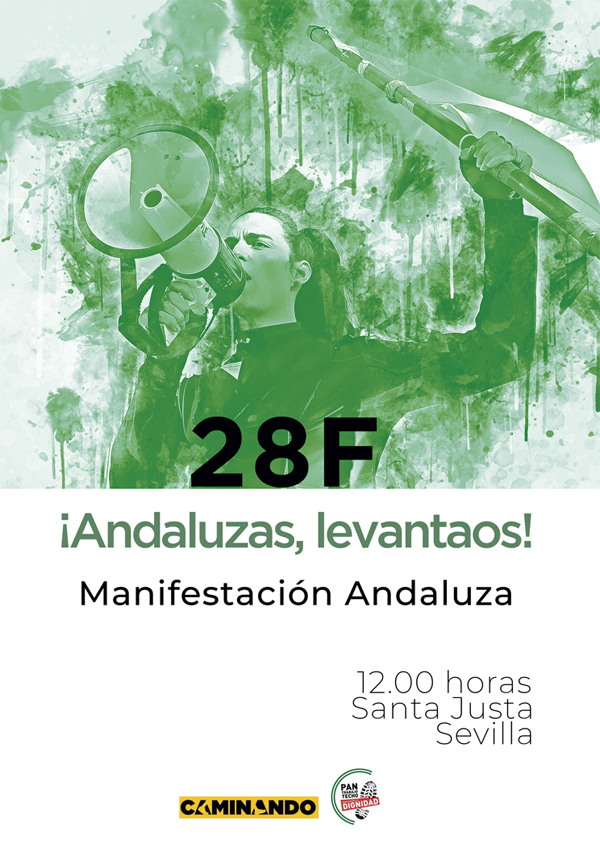 Manifestación 28F Día de Andalucía