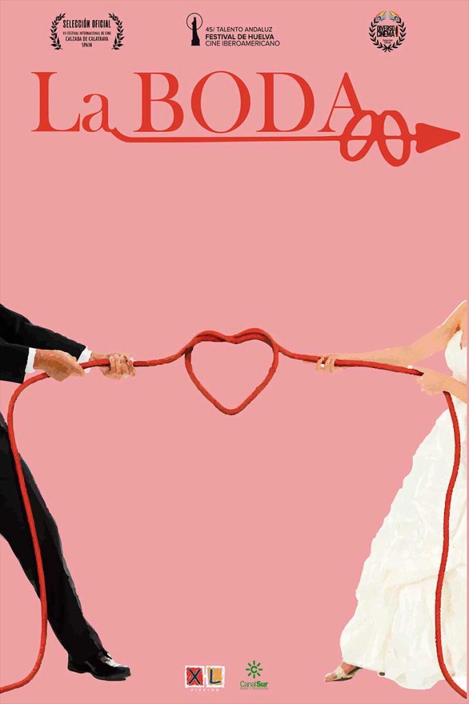 cartel de la película La boda, de Ana Graciani