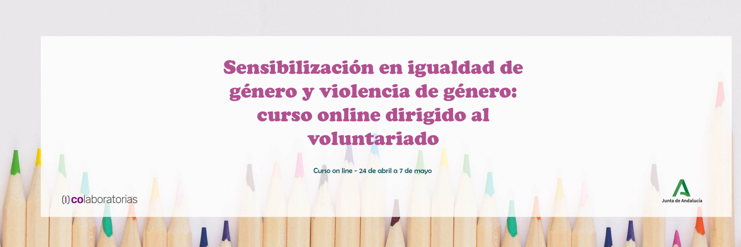 Curso online: «Sensibilización en igualdad de género y violencia de género»