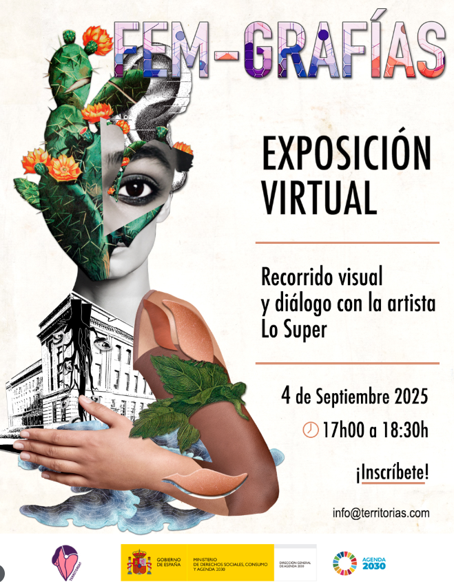 Territorias presenta FEM-GRAFIAS exposición virtual feminista