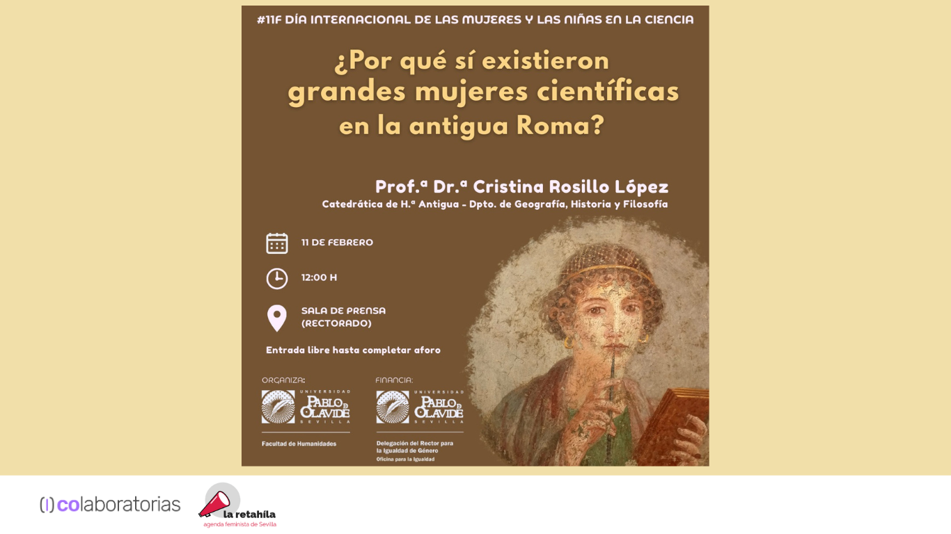 Conferencia Mujeres ciencia en la historia UPO Sevilla 2026